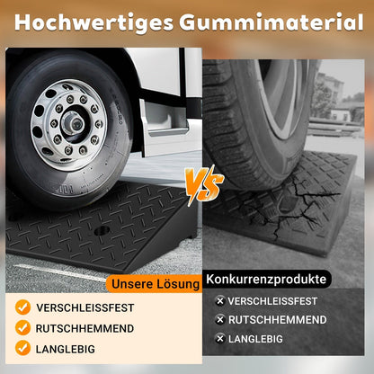 Heavy-Duty Vehicle Access Ramp for Up to 10 Tons