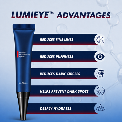 Augen-Erneuerung | Peptid Lifting Gel | Kojicsäure & Koffein | LumiEye
