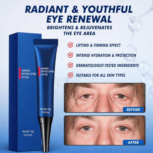 Augen-Erneuerung | Peptid Lifting Gel | Kojicsäure & Koffein | LumiEye