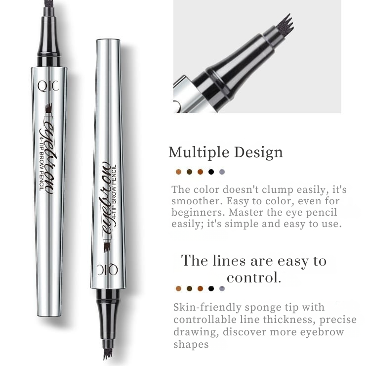 Precision Brow Pencil with Microblading Effect | Waterproof Formula