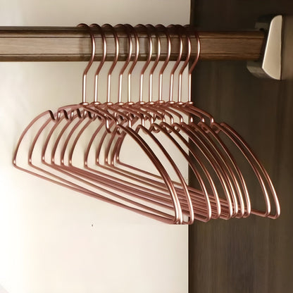 Elegant Garment Hangers for a Streamlined Closet | 10-Pack