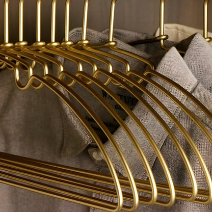 Elegant Garment Hangers for a Streamlined Closet | 10-Pack