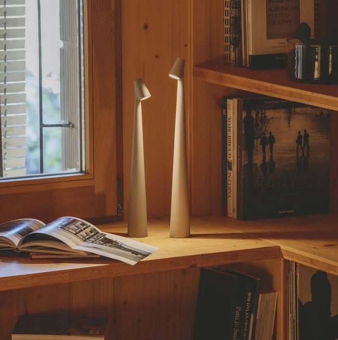 Rechargeable Wireless LED Table Lamp with Dimmable Feature for Indoor and Outdoor Use