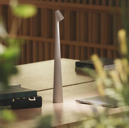 Rechargeable Wireless LED Table Lamp with Dimmable Feature for Indoor and Outdoor Use