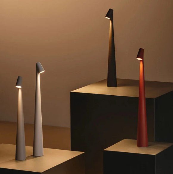 Rechargeable Wireless LED Table Lamp with Dimmable Feature for Indoor and Outdoor Use