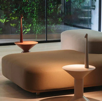Rechargeable Wireless LED Table Lamp with Dimmable Feature for Indoor and Outdoor Use
