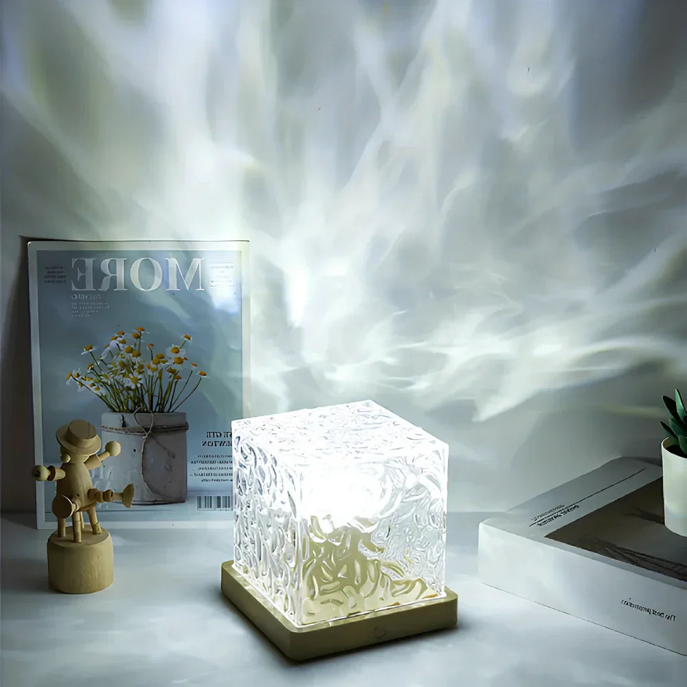 Colorful Aurora Borealis Cube with 16 Dancing Light Effects