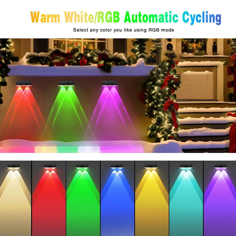 Solar-Powered Outdoor Light | Weather-Resistant | Multiple Settings