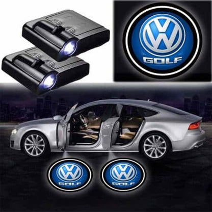 Magnetic Sensor LED Door Light with 3D Projection – Easy Installation