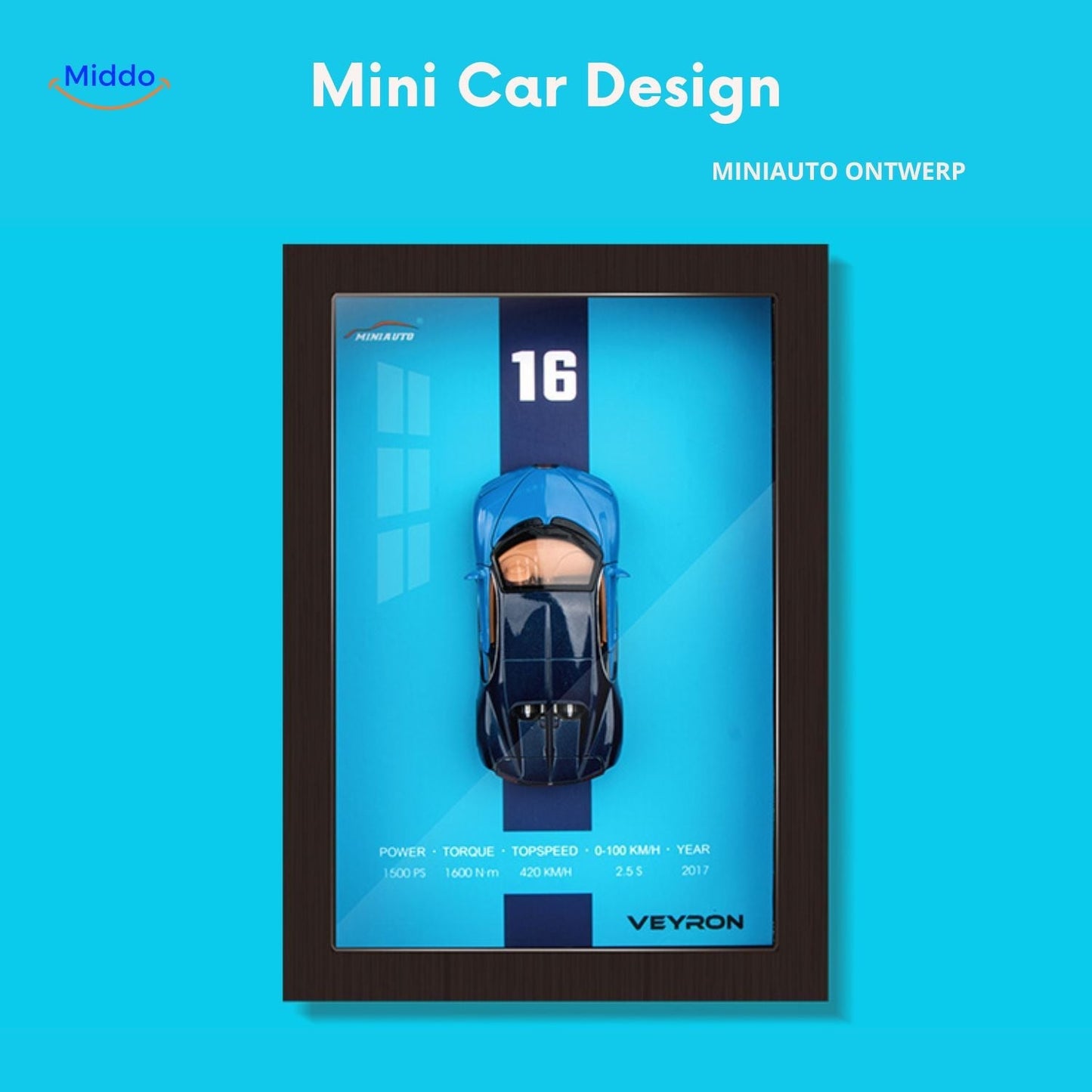 3D Wall Frame - Elegant Car Art for Stylish Interiors