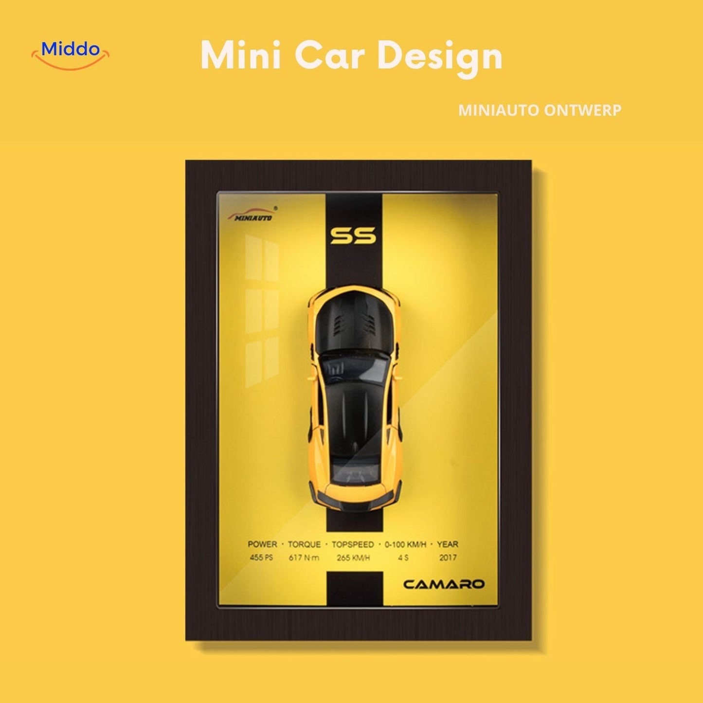 3D Wall Frame - Elegant Car Art for Stylish Interiors