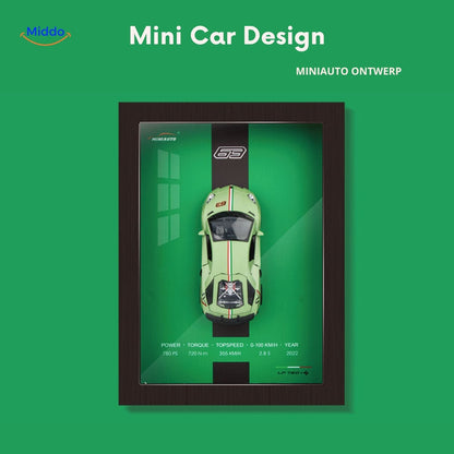 3D Wall Frame - Elegant Car Art for Stylish Interiors