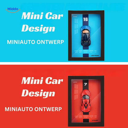 3D Wall Frame - Elegant Car Art for Stylish Interiors