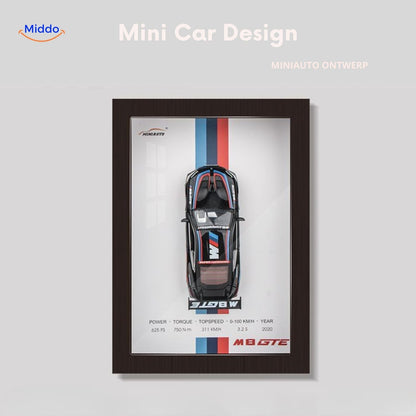 3D Wall Frame - Elegant Car Art for Stylish Interiors