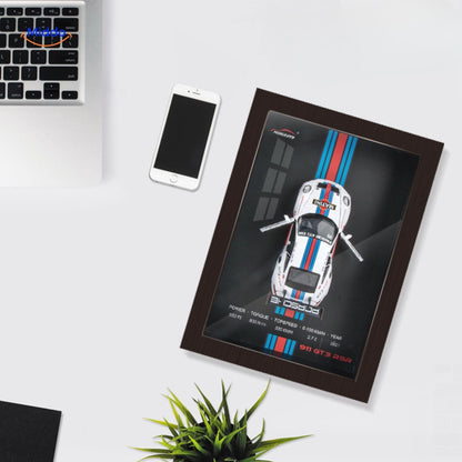 3D Wall Frame - Elegant Car Art for Stylish Interiors