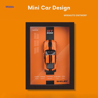 3D Wall Frame - Elegant Car Art for Stylish Interiors