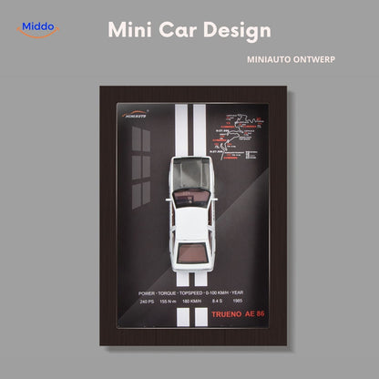 3D Wall Frame - Elegant Car Art for Stylish Interiors