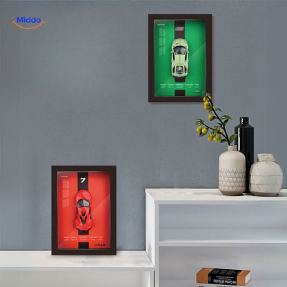 3D Wall Frame - Elegant Car Art for Stylish Interiors