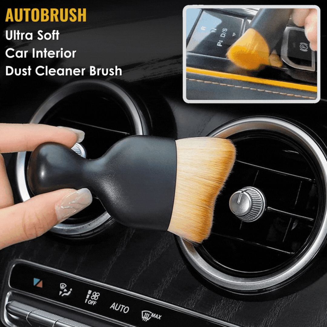 Free Bonus: Ultra-Soft Car Interior Dust Cleaning Brush - Last Day Discount
