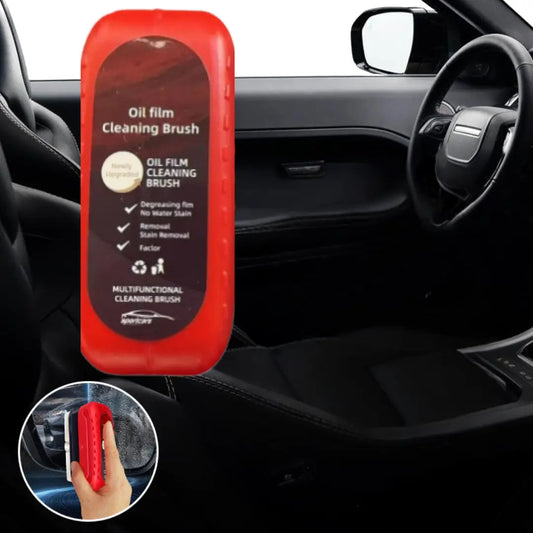 Brush for Removing Oil Film from Automotive Glass
