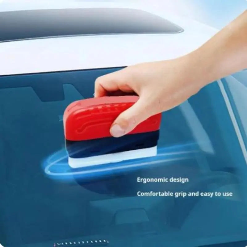 Brush for Removing Oil Film from Automotive Glass