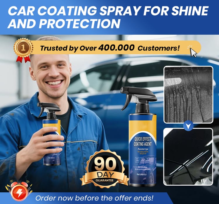 Instant Shine Car Coating Spray | GlossGuard