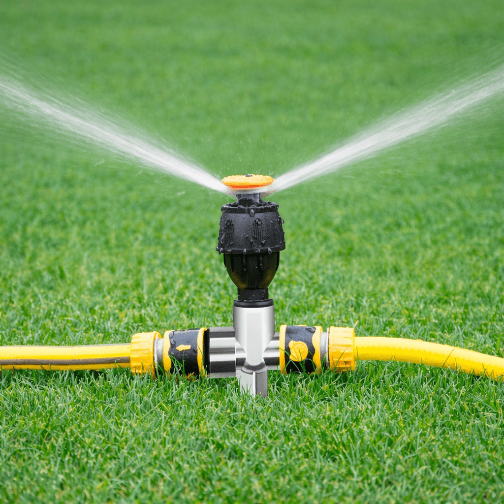 Fully Automatic 360° Lawn Irrigation System