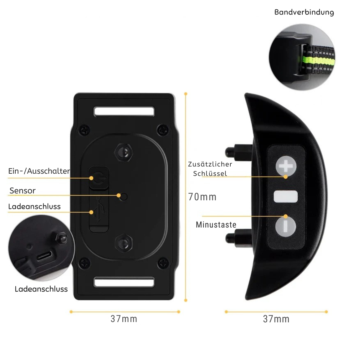 Sound and Shock Automatic Bark Control Collar