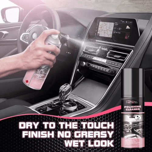 Interior Shine | Streak-Free Auto Surface Spray for a Pristine Finish