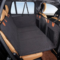 Black with orange border