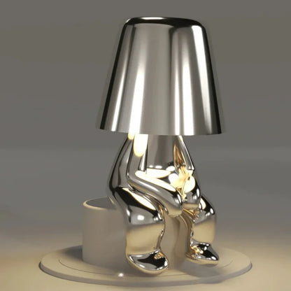 Dimmable Touch-Control LED Desk Lamp with Rechargeable Battery
