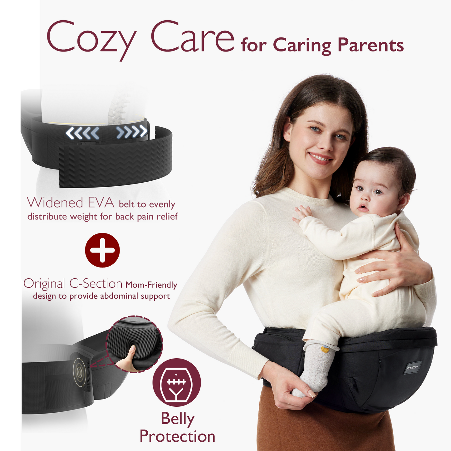 ComfortCarry Hip Seat for Effortless Parenting