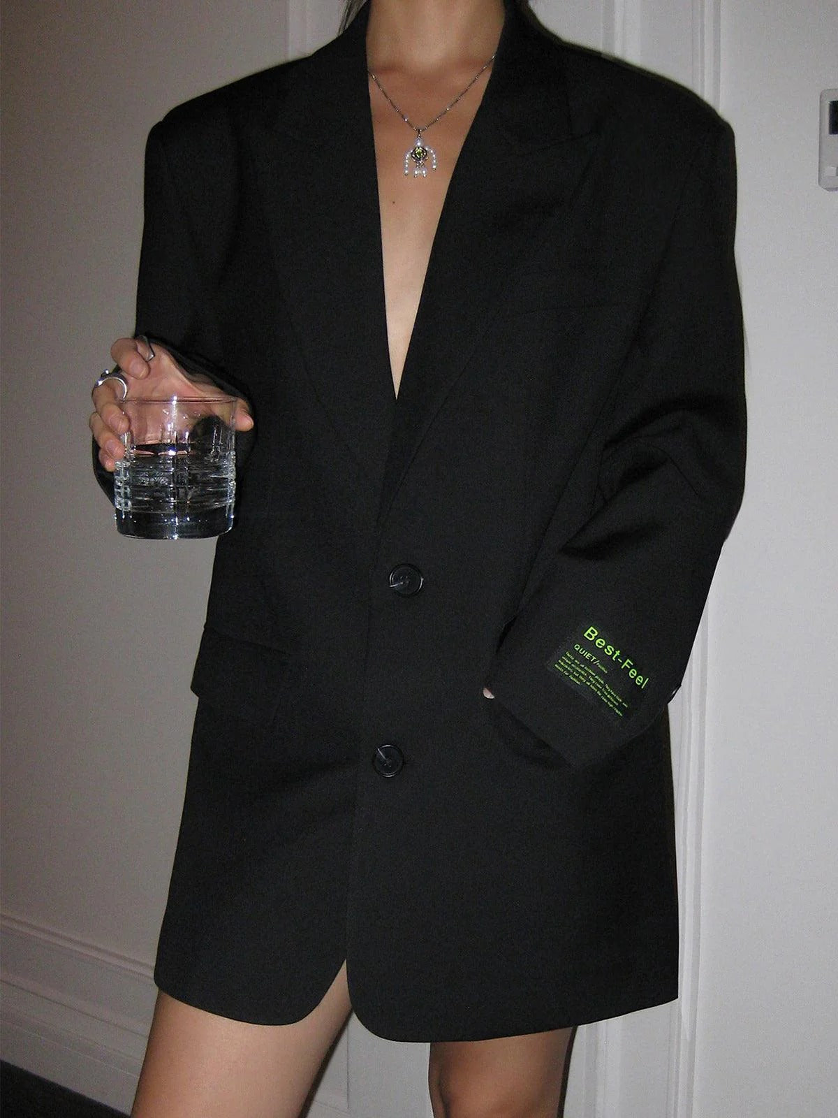 Women's Oversized Blazer with Classic Lapels | Perfect for Office or Outings