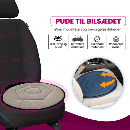 Comfort Glide Rotating Seat Cushion for Effortless Sitting