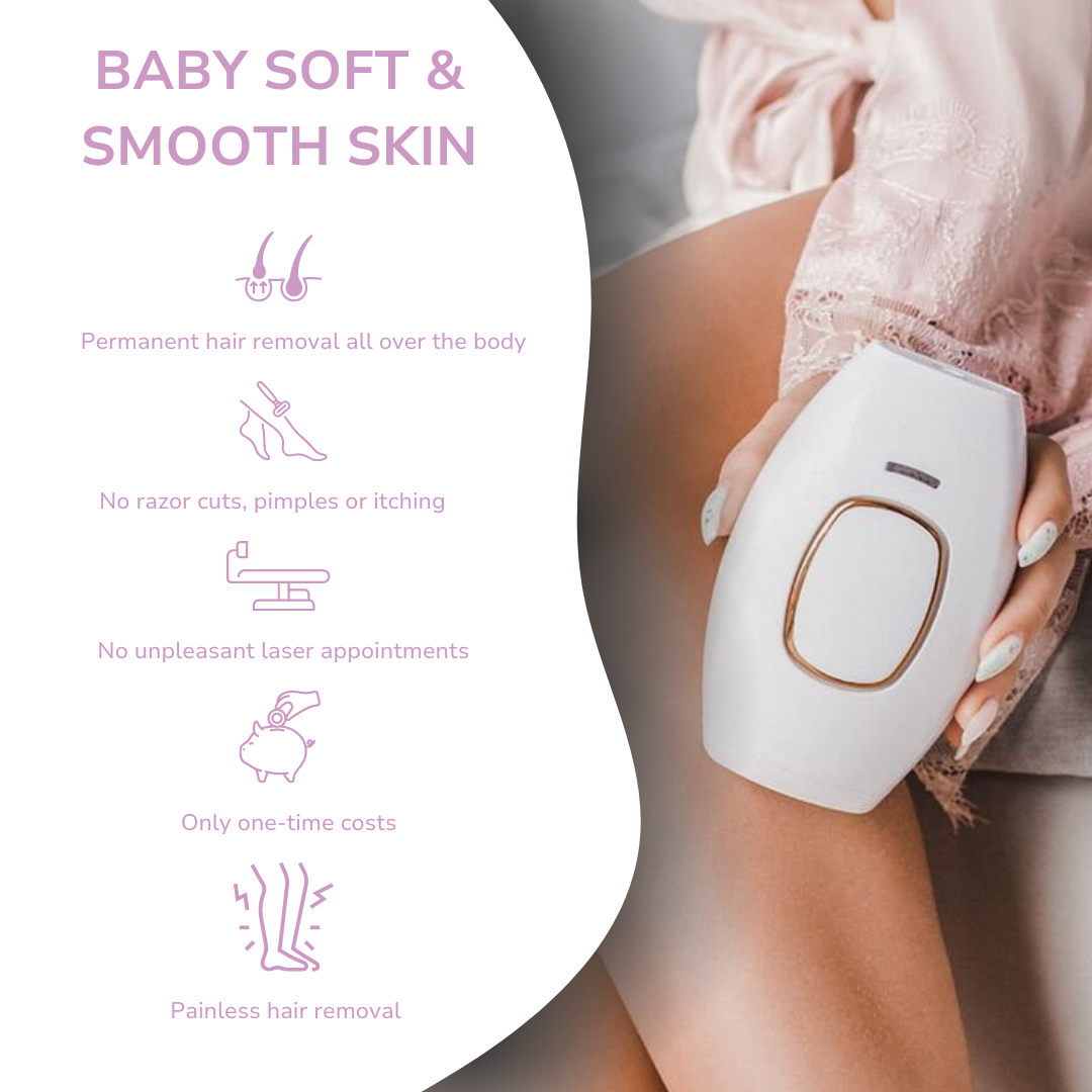 SoftLight IPL Hair Removal Device for Gentle At-Home Hair Removal
