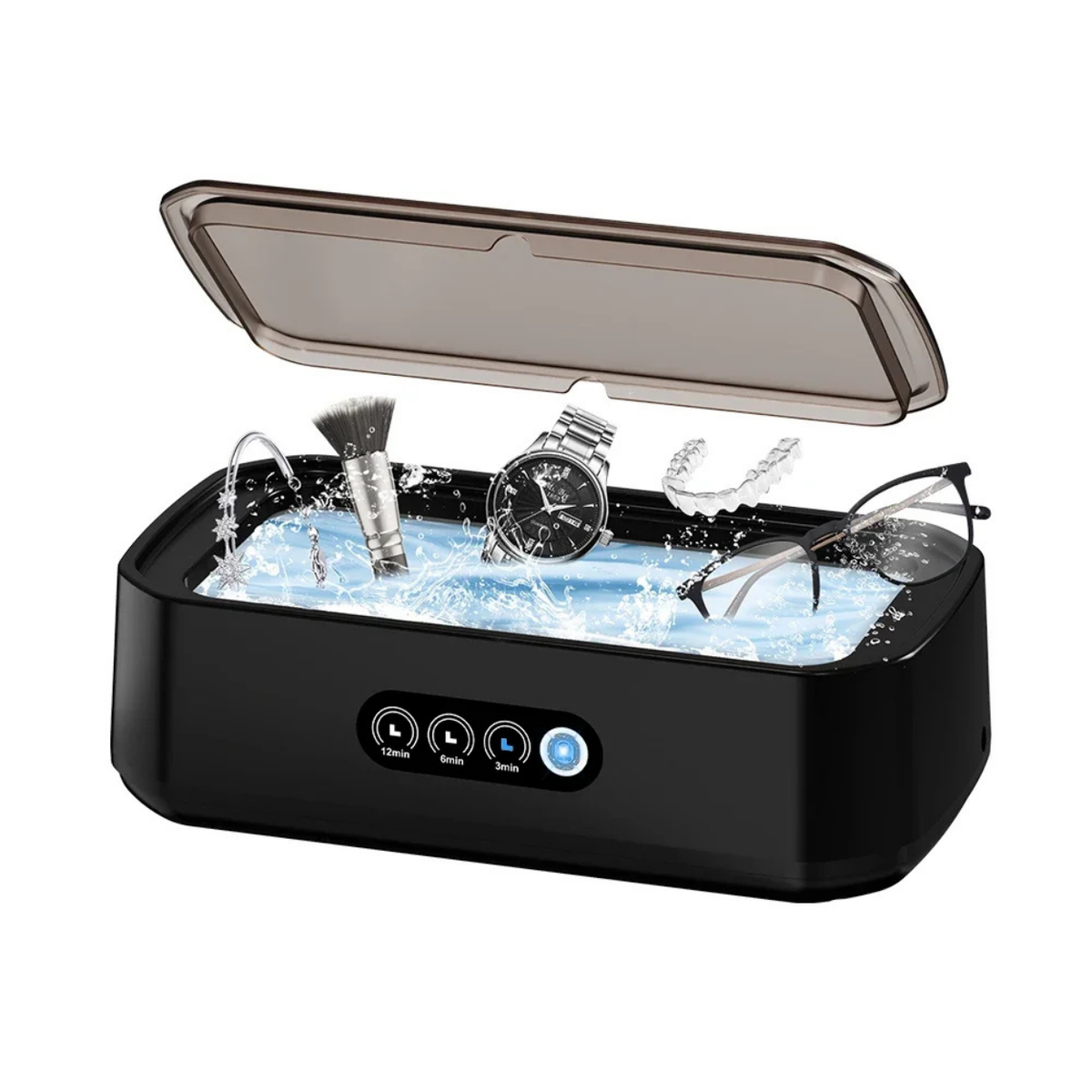 Ultrasonic Jewelry and Dental Prosthetics Cleaner - 650ml Capacity