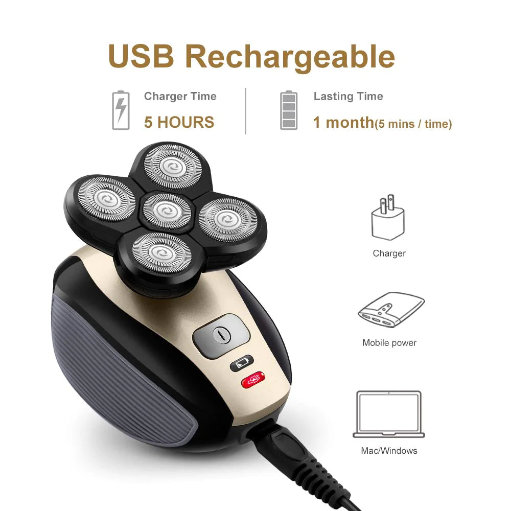 Ultimate Grooming Tool | Waterproof 5-in-1 Shaver