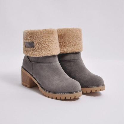 Stylish Fleece-Lined Winter Boots for Women
