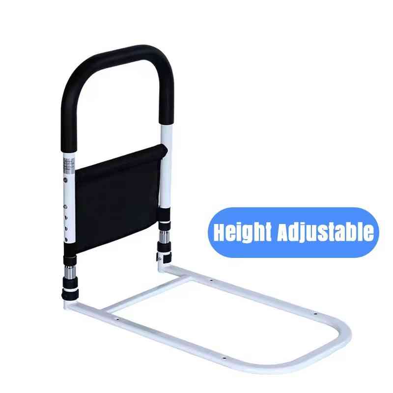 Adjustable Bedside Supports for Seniors with Anti-Slip and Storage Compartment
