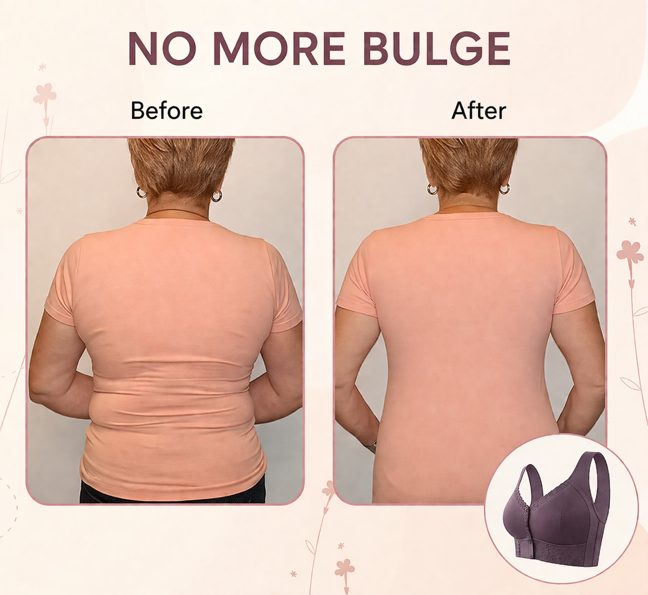 ComfortLift Front Closure Cotton Bra for Effortless Wear