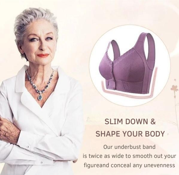 ComfortLift Front Closure Cotton Bra for Effortless Wear