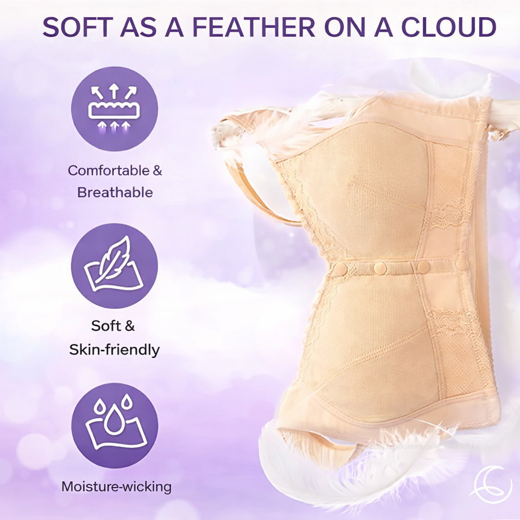 ComfortLift Front Closure Cotton Bra for Effortless Wear