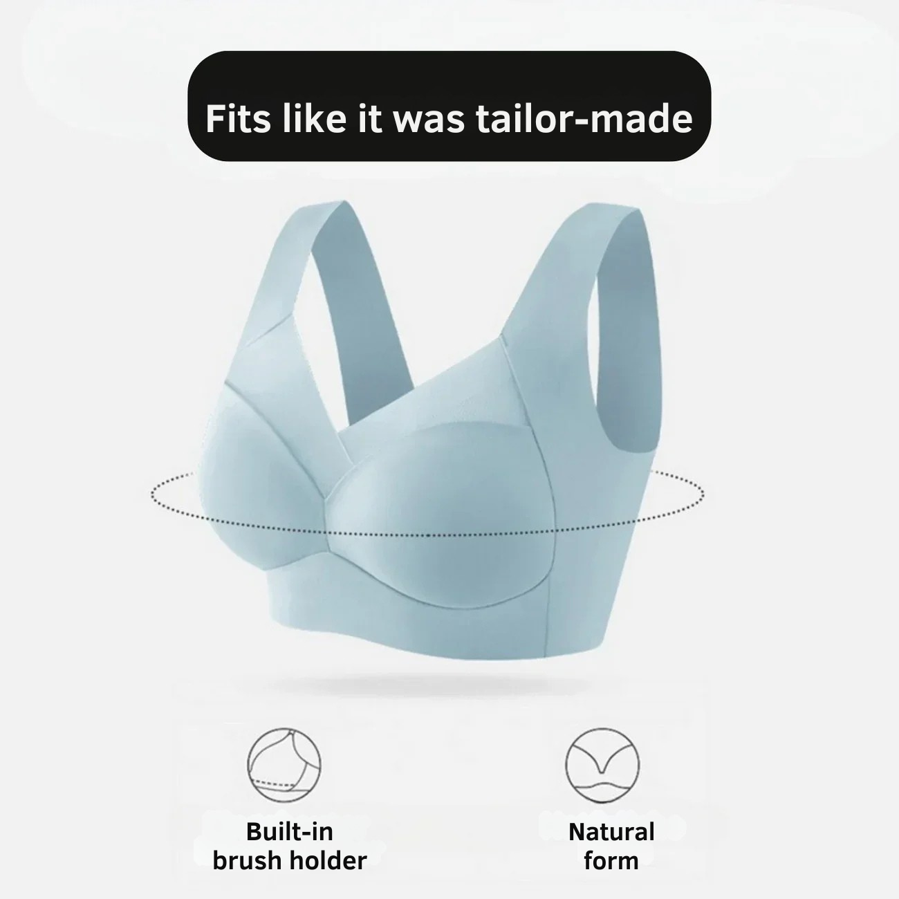 ComfortFlex Wireless Bra | Seamless Fit | Gentle Lift Support
