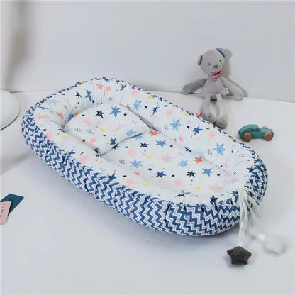 Portable Cotton Baby Nest for Safe and Cozy Relaxation
