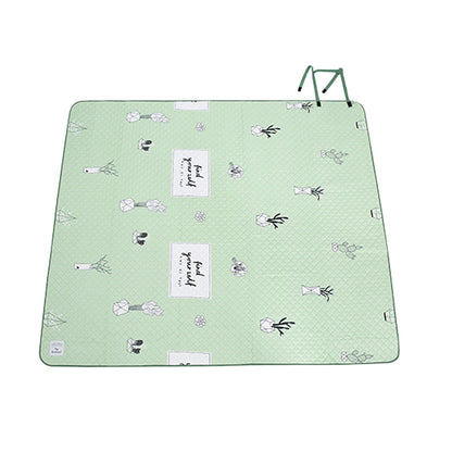Waterproof Beach and Picnic Mat with Printed Design