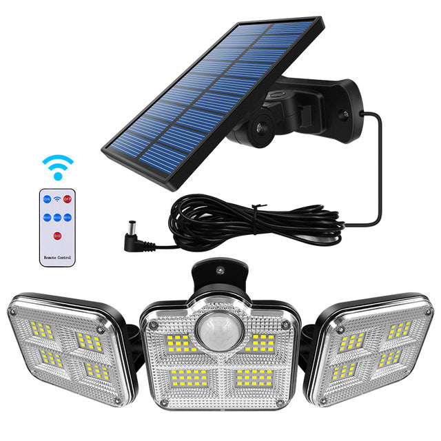 Waterproof Outdoor Solar Lights with 120 LEDs - Bright Illumination