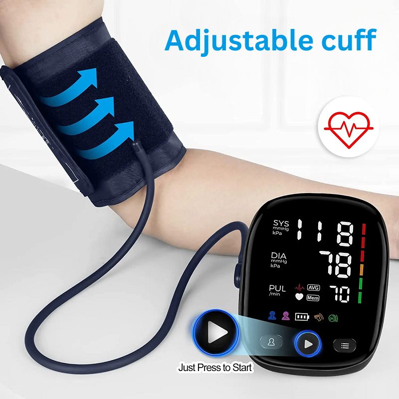 LED Display Blood Pressure Monitor for Accurate Readings