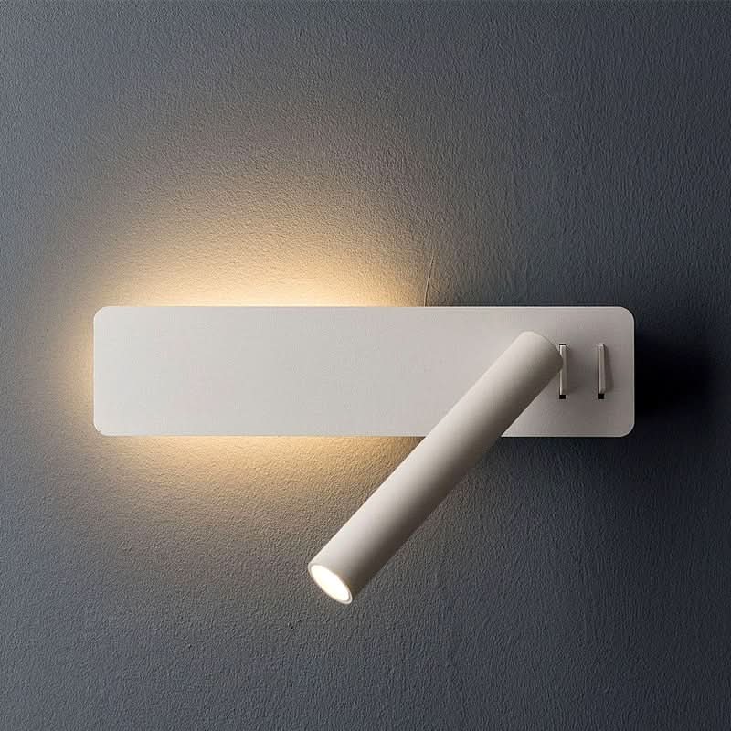 Contemporary LED Nightstand Lamp with Adjustable Light Angles