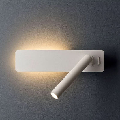 Contemporary LED Nightstand Lamp with Adjustable Light Angles