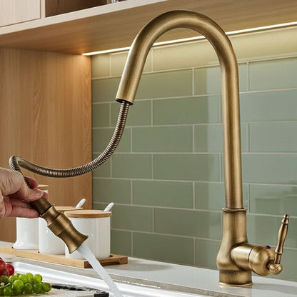 Flexible Kitchen Faucet Upgrade with Pull-Out Feature